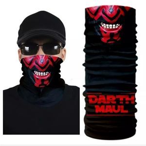 Bandana Neck Gaiter Skull Face Mask Bandanas Tube Breathable Rave Face Scarf US